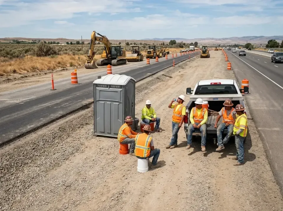 highway-road-construction-crew-007 — frequently asked questions, Porta Potty and Restroom Rentals in Heeia, HI